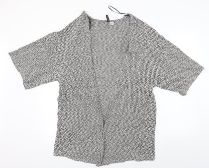 H&M  Womens Grey   Cardigan Jumper Size M