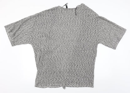 H&M  Womens Grey   Cardigan Jumper Size M