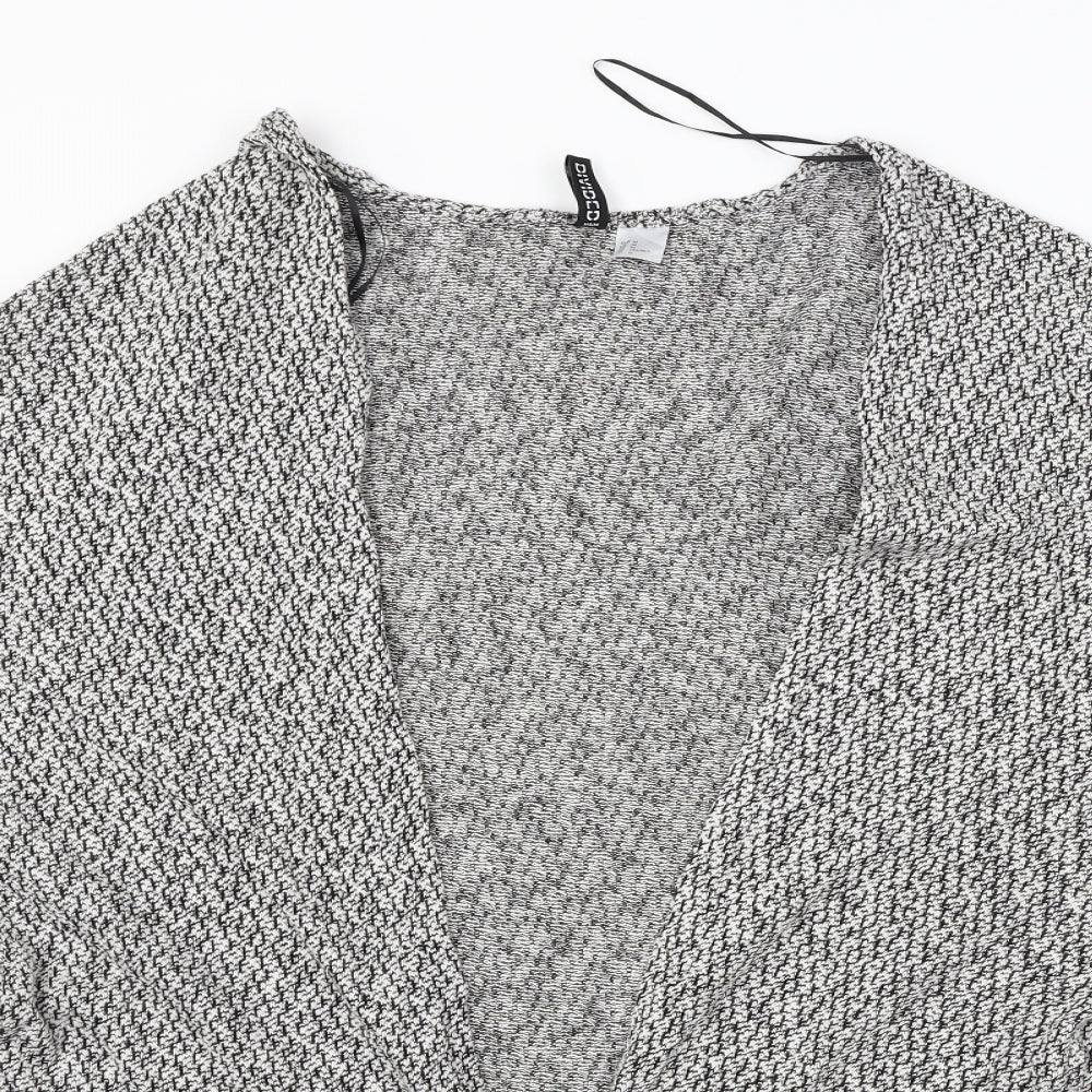 H&M  Womens Grey   Cardigan Jumper Size M