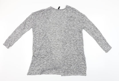 H&M  Womens Grey   Cardigan Jumper Size S