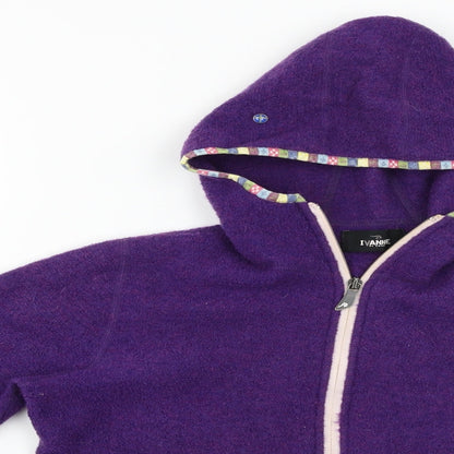 IvanhoeOf Sweden  Womens Purple   Jacket Coat Size 10