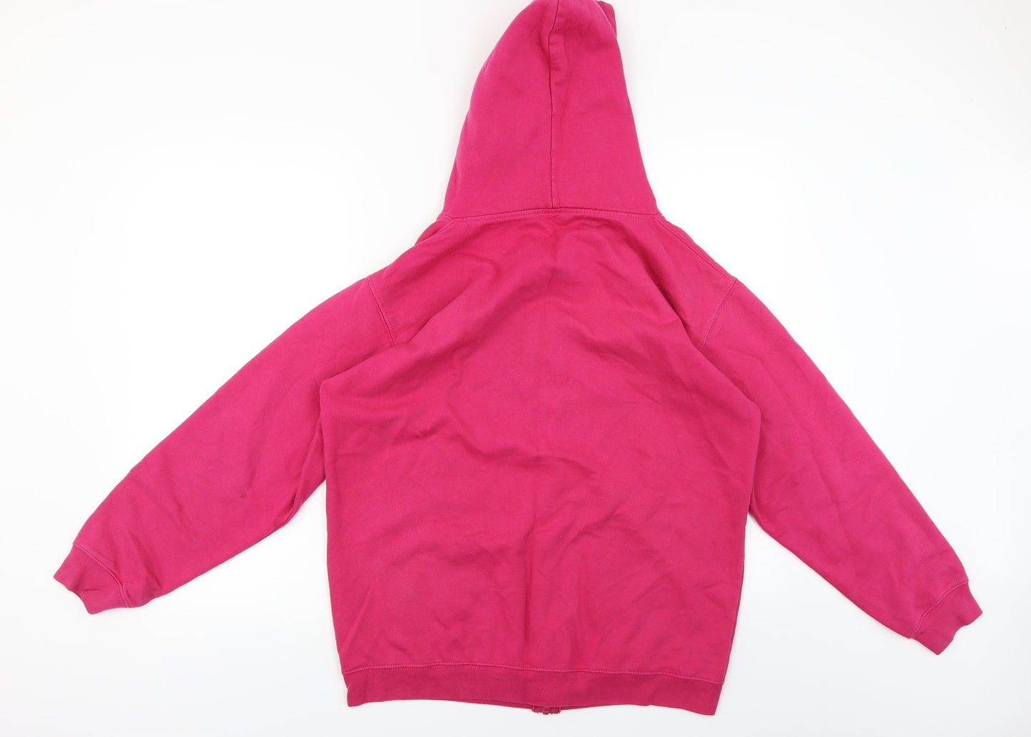 Justhoods  Womens Pink   Full Zip Hoodie Size M