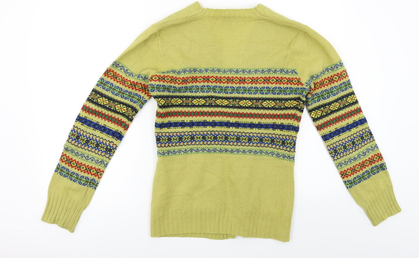 diversion  Womens Yellow   Cardigan Jumper Size M