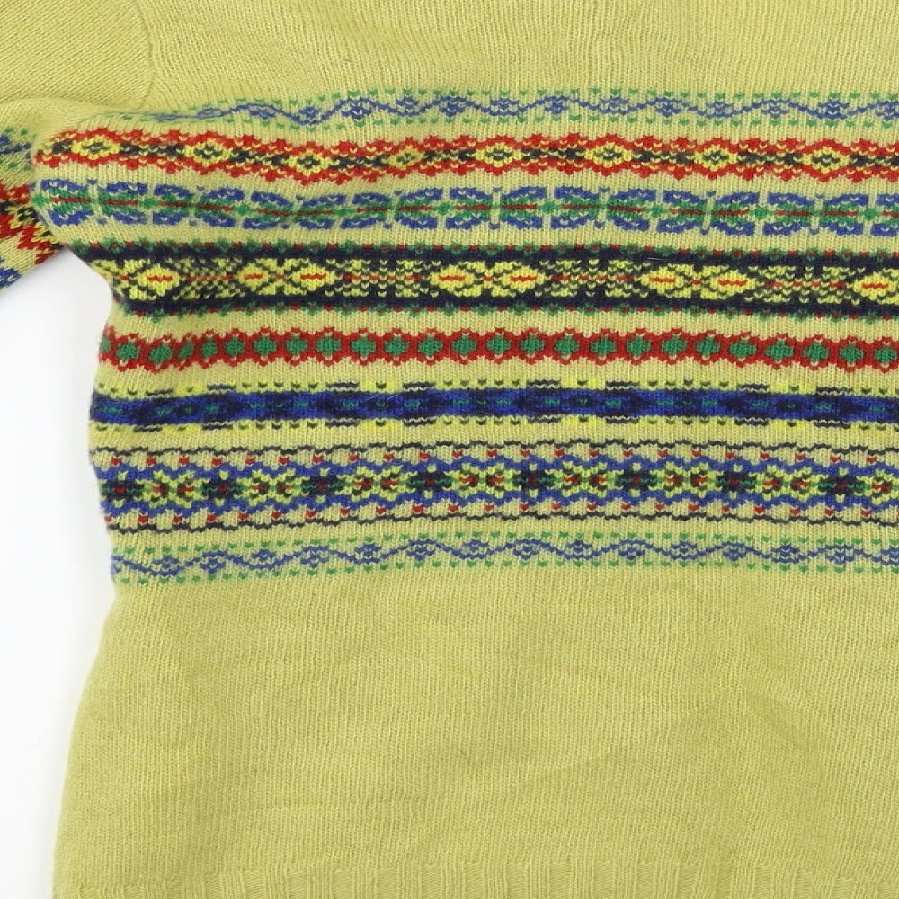 diversion  Womens Yellow   Cardigan Jumper Size M