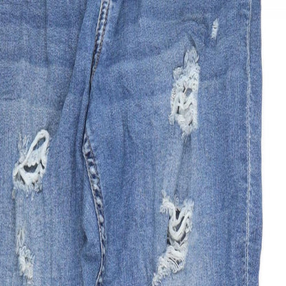 Womens UK Size 10 Divided Slim Fit Skinny Blue Jeans