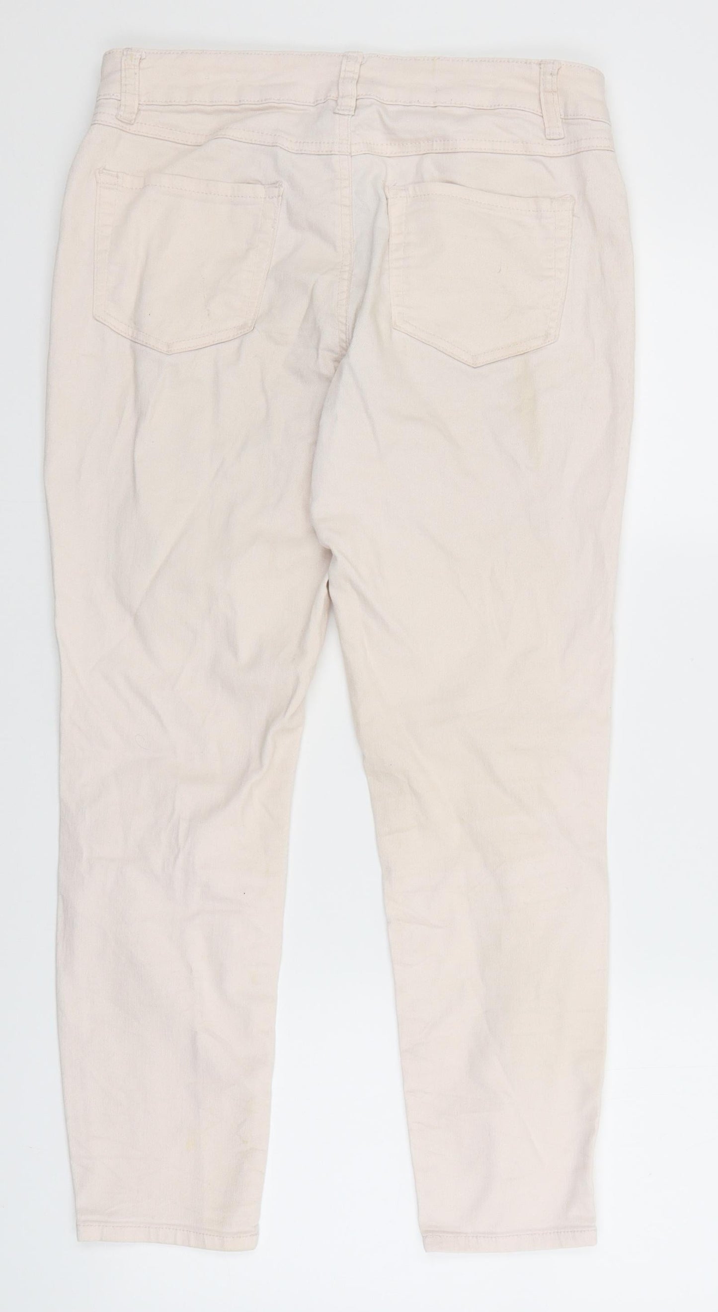 d.jeans Womens Pink   Skinny Jeans Size 8 L25 in