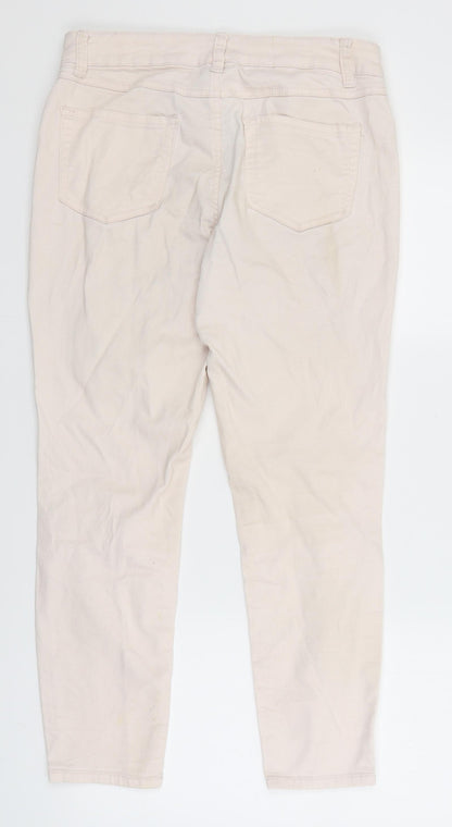 d.jeans Womens Pink   Skinny Jeans Size 8 L25 in