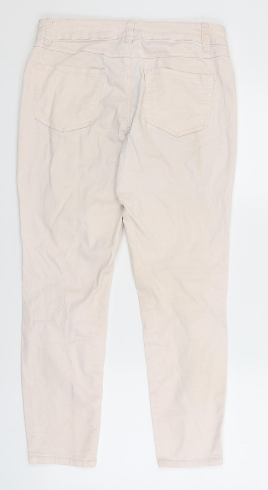 d.jeans Womens Pink   Skinny Jeans Size 8 L25 in