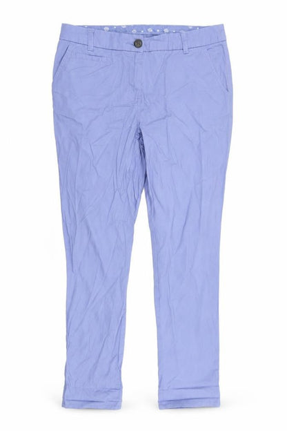 Maine New England Womens Blue Capri Trousers Size 10 L27 in