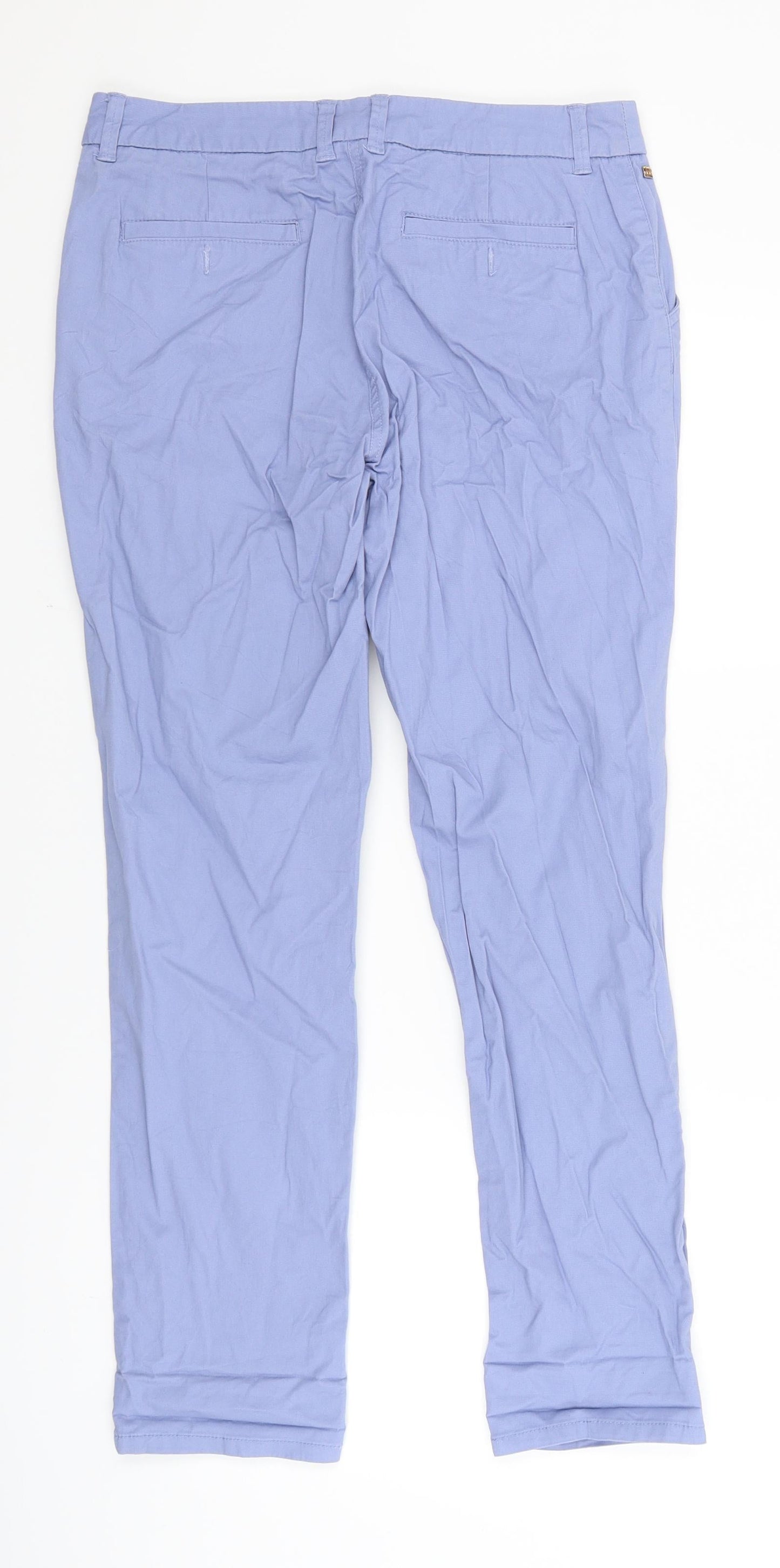 Maine Womens Blue   Capri Trousers Size 10 L27 in