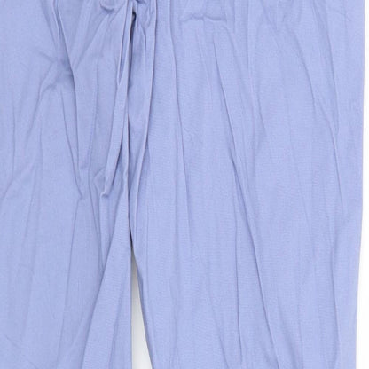 Maine Womens Blue   Capri Trousers Size 10 L27 in