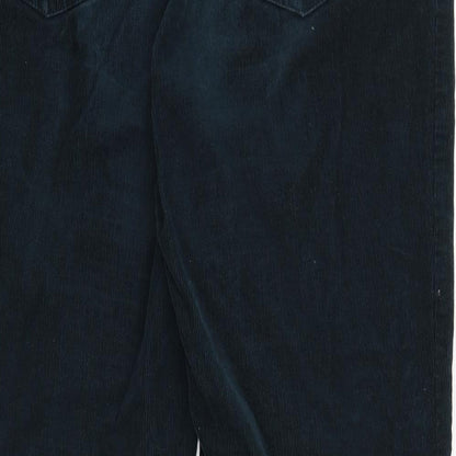Womens UK Size 14 Preworn Regular Fit  Blue Trousers