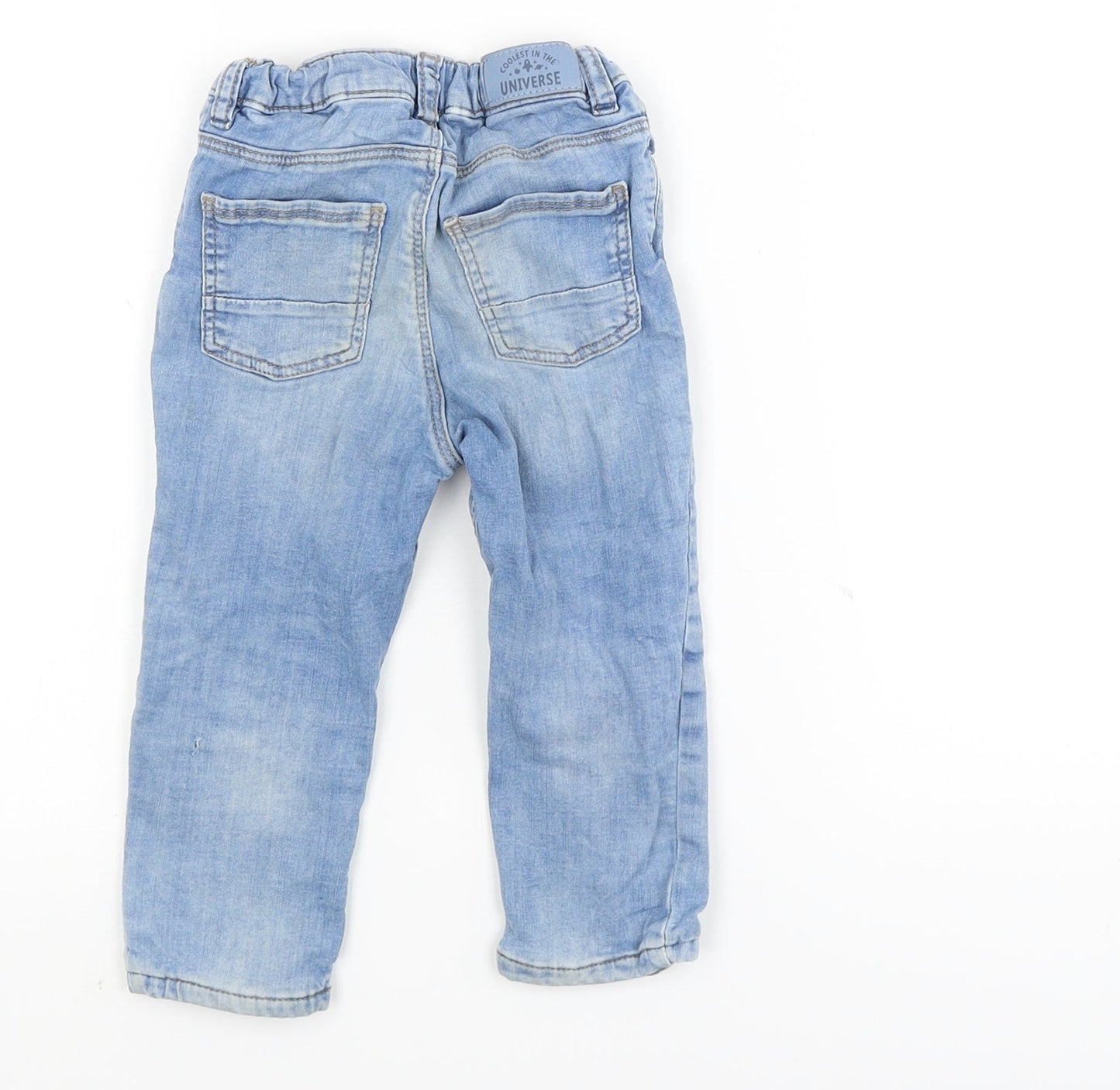H&M Baby Blue   Capri Trousers Size 12-18 Months