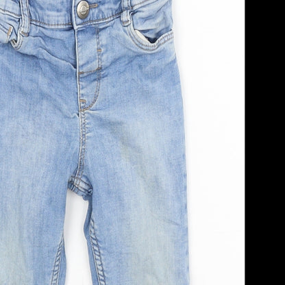 H&M Baby Blue   Capri Trousers Size 12-18 Months