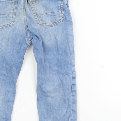 H&M Baby Blue   Capri Trousers Size 12-18 Months