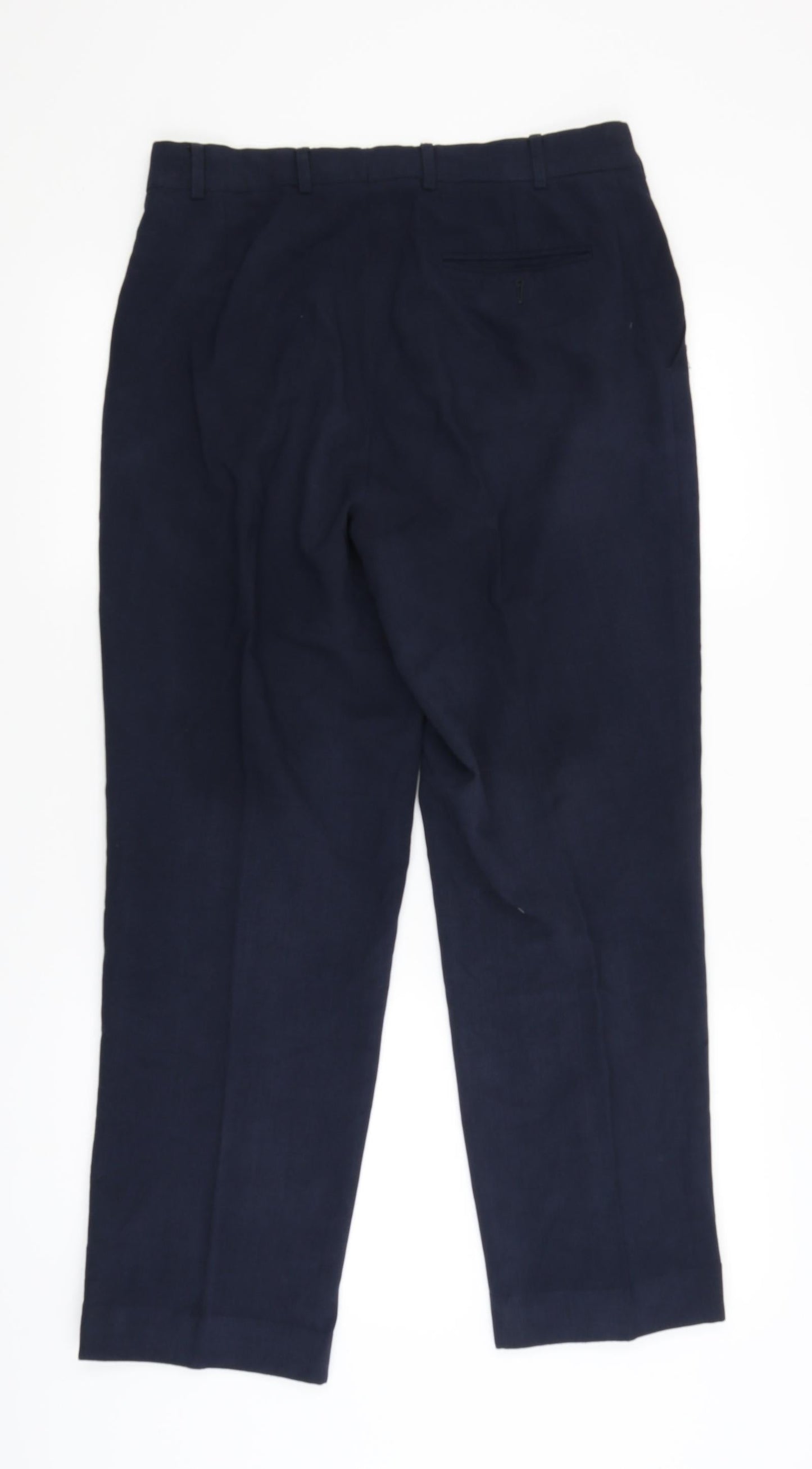 Dimensions Mens Blue   Chino Trousers Size 32 in L26 in