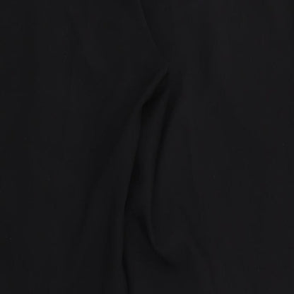 Womens UK Size 12 F&F Regular Fit Dress Pants Black Trousers