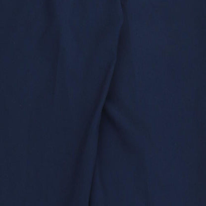 Womens UK Size 12 F&F Regular Fit Dress Pants Blue Trousers