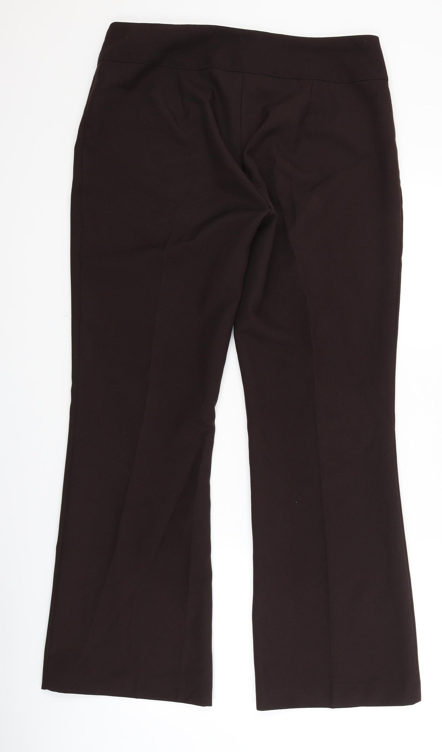 Amarento Womens Brown   Dress Pants Trousers Size 14 L29.5 in