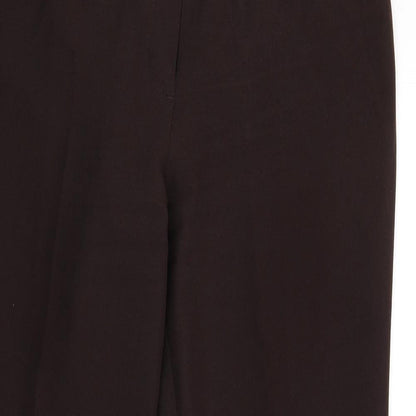 Amarento Womens Brown   Dress Pants Trousers Size 14 L29.5 in