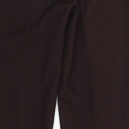 Amarento Womens Brown   Dress Pants Trousers Size 14 L29.5 in