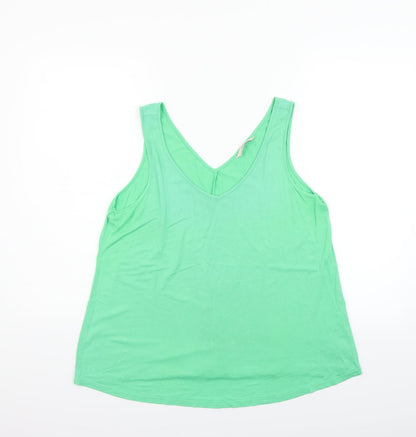 George Womens Green   Basic Tank Size 12  - washable marks