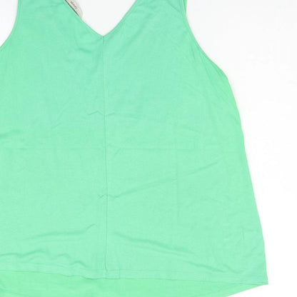 George Womens Green   Basic Tank Size 12  - washable marks