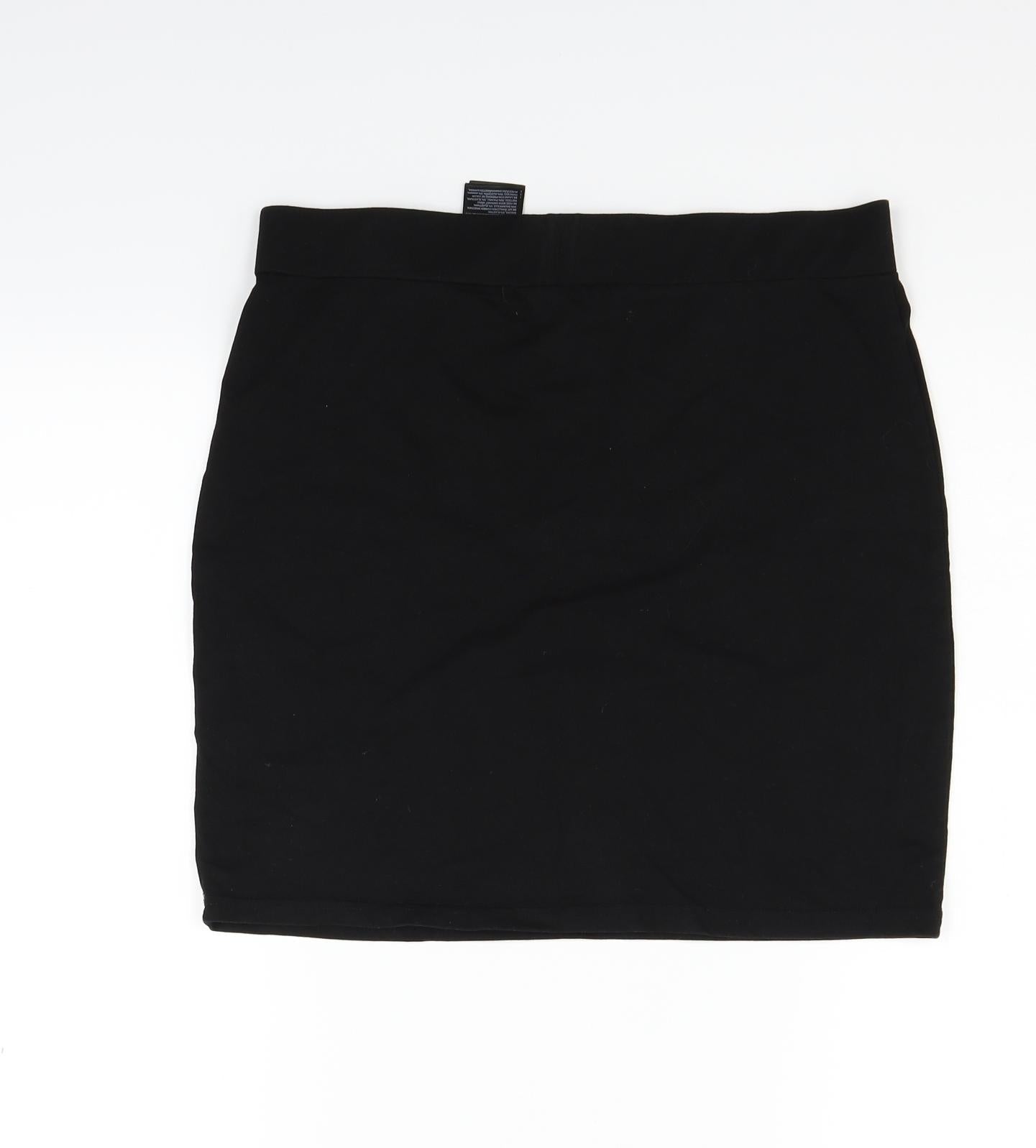 Divided Womens Black   Flare Skirt Size M