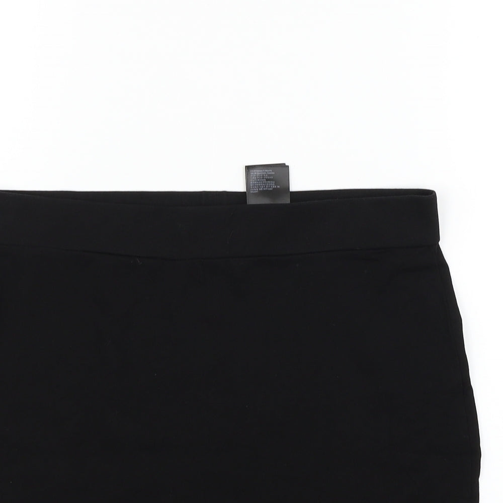 Divided Womens Black   Flare Skirt Size M