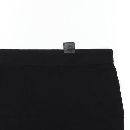 Divided Womens Black   Flare Skirt Size M