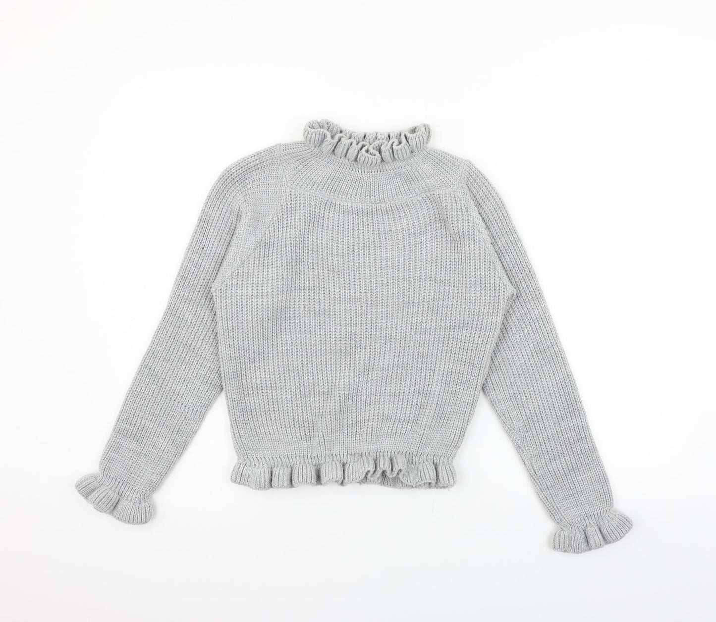 CAMERO ROSE Womens Grey   Pullover Jumper Size M