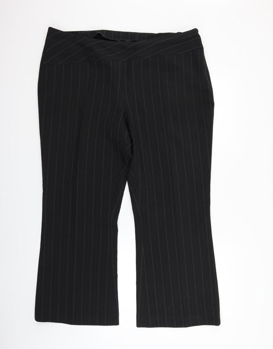 Florence + fred   Womens Black   Trousers  Size 42 L28 in