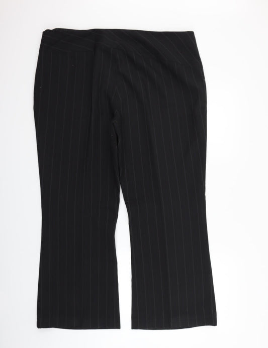 Florence + fred   Womens Black   Trousers  Size 42 L28 in