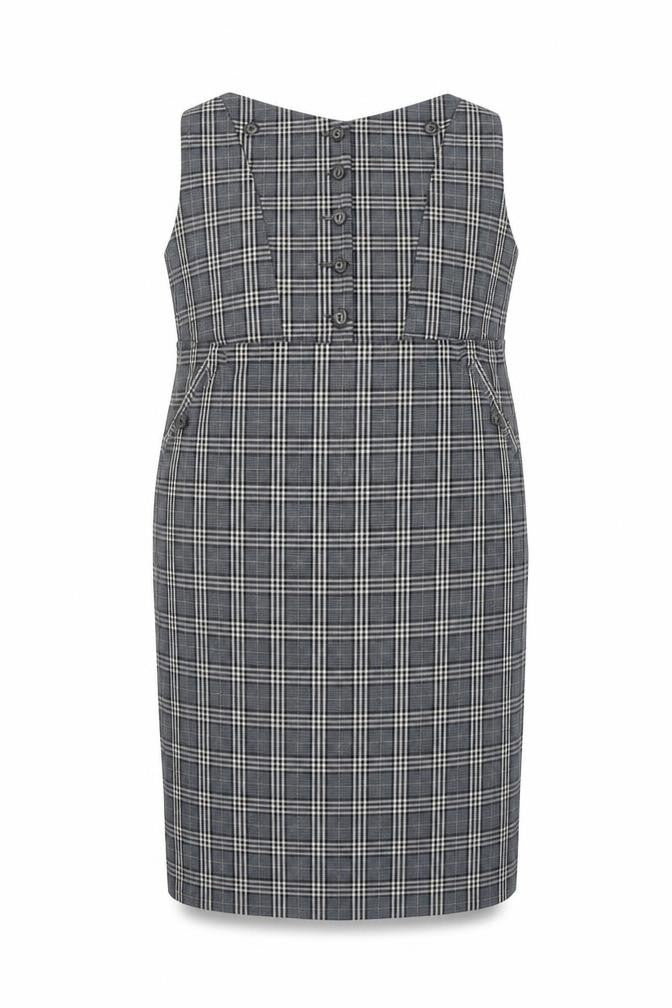 Topshop Womens Grey   Fit & Flare  Size 10