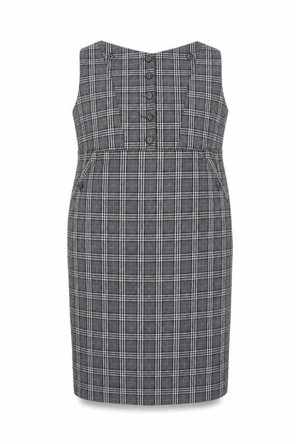 Topshop Womens Grey   Fit & Flare  Size 10