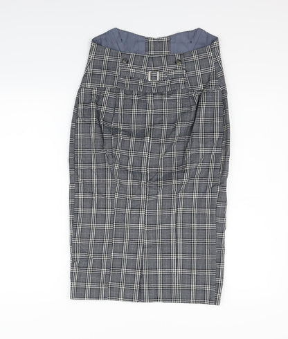 Topshop Womens Grey   Fit & Flare  Size 10