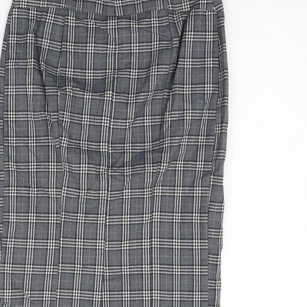 Topshop Womens Grey   Fit & Flare  Size 10