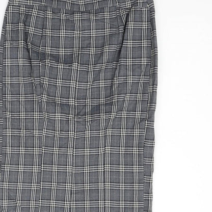 Topshop Womens Grey   Fit & Flare  Size 10