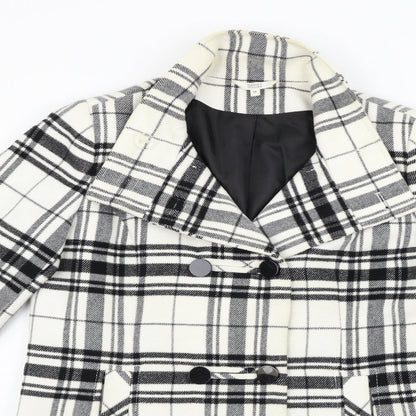 Womens UK Size 12 Marks and Spencer White Jacket