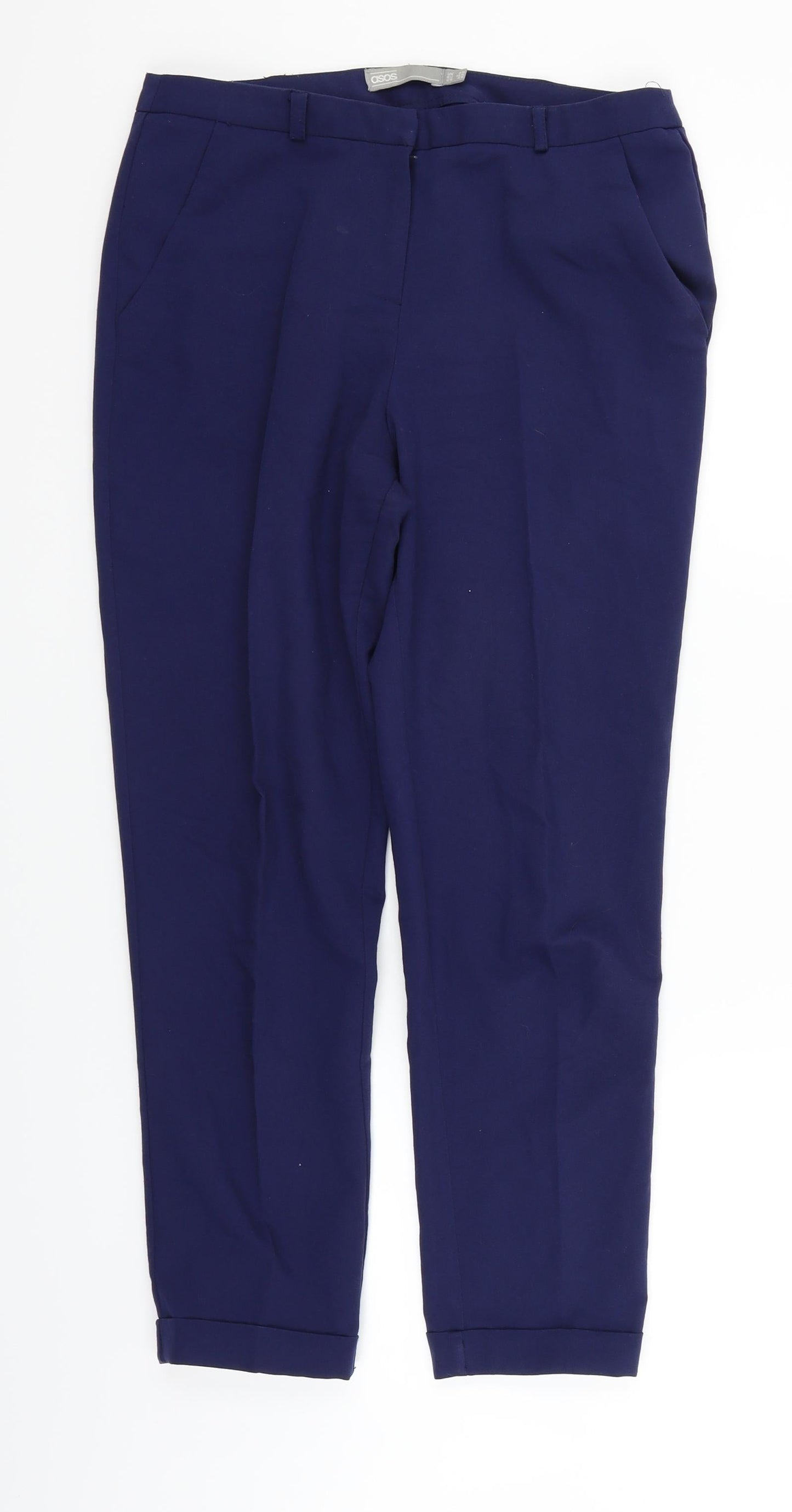 Womens UK Size 8 ASOS Regular Fit Sweatpants Blue Trousers