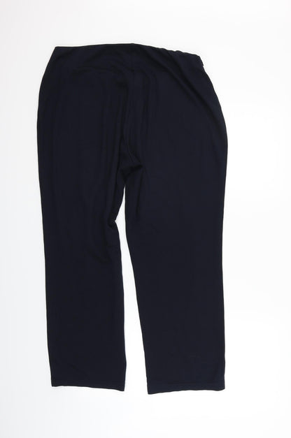 Womens UK Size 16 Marks and Spencer Regular Fit Jegging Blue Trousers