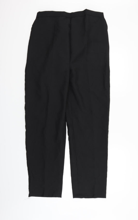 Womens UK Size 30 in NSF Regular Fit  Black Trousers