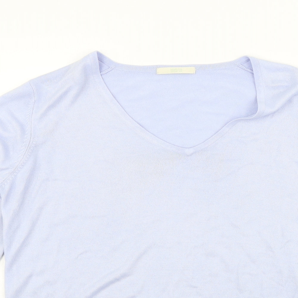 Marks and Spencer Womens Blue   Pullover Jumper Size 12