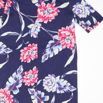 Gap Womens Blue Floral  Bodycon  Size XS