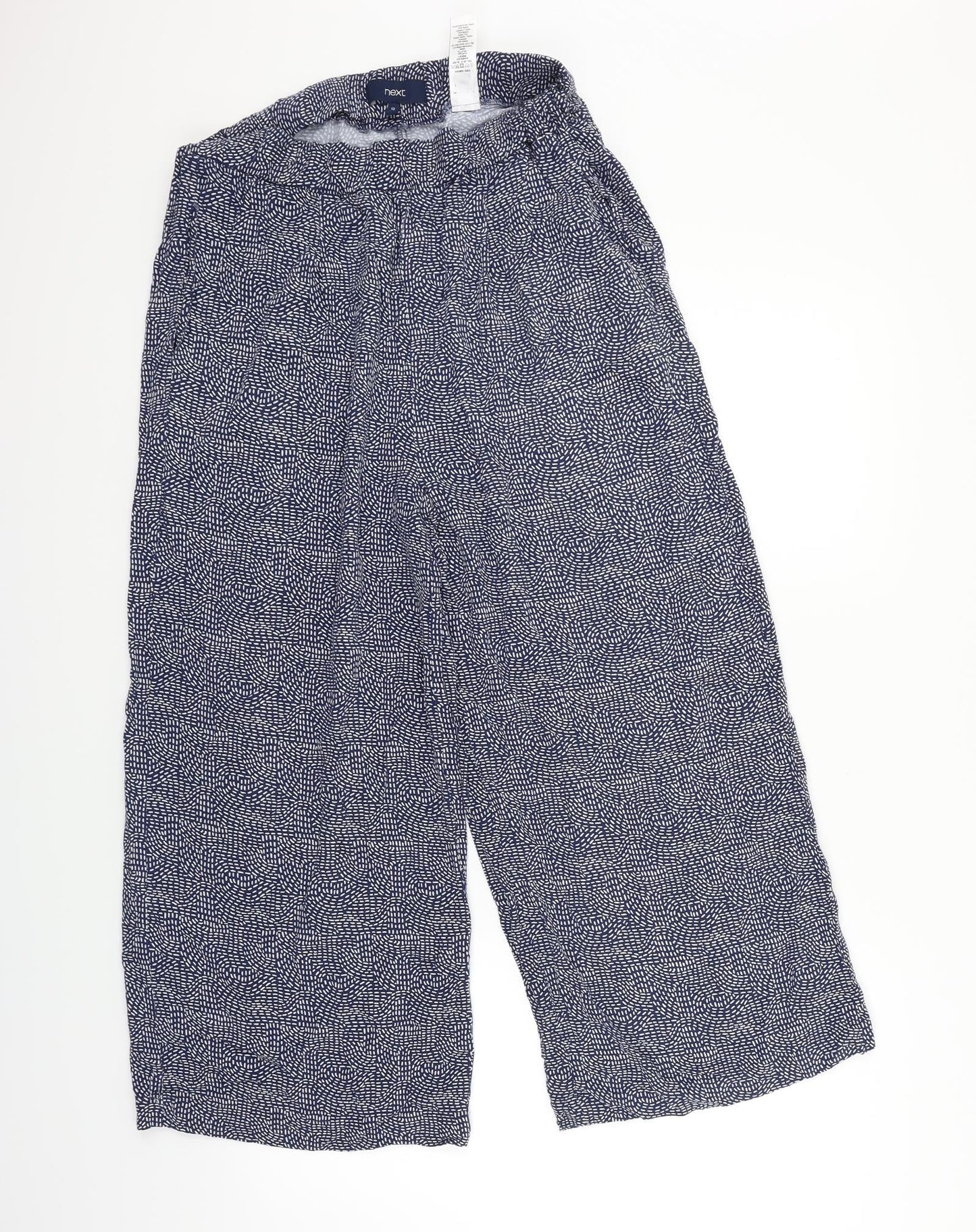 Womens UK Size 12 NEXT Regular Fit Sweatpants Blue Trousers