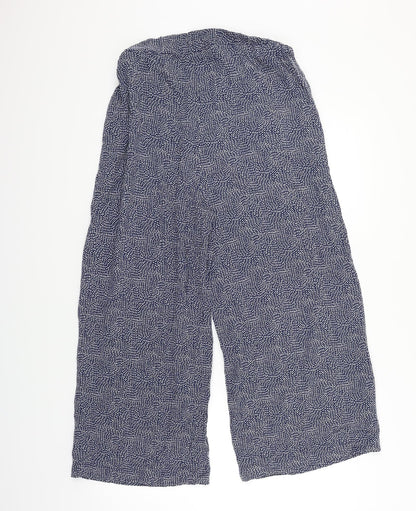 Womens UK Size 12 NEXT Regular Fit Sweatpants Blue Trousers