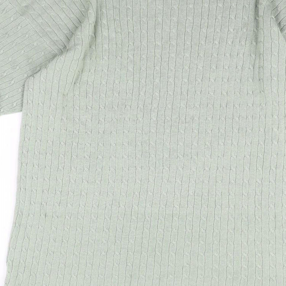 J Taylor Womens Green   Jumper Dress  Size M