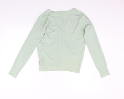 Amartanto Womens Green   Cardigan Jumper Size 12