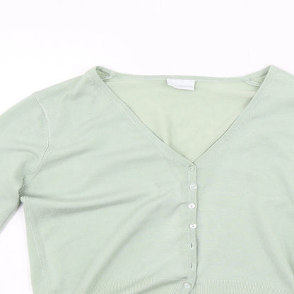 Amartanto Womens Green   Cardigan Jumper Size 12