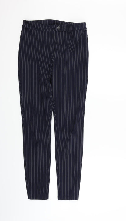 Womens UK Size S H&M Regular Fit Sweatpants Black Trousers